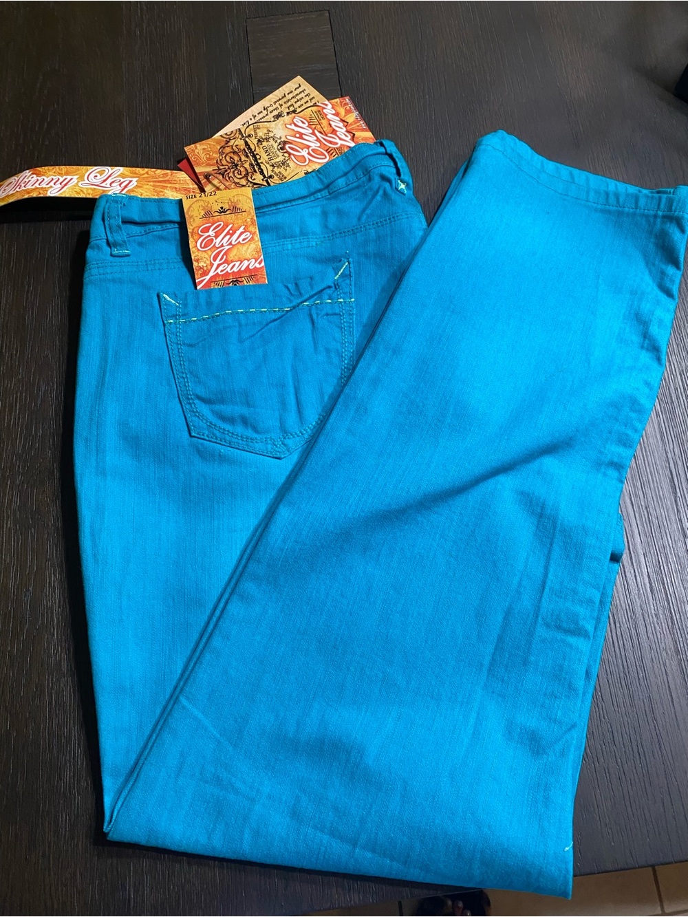 Women’s Teal Jeans